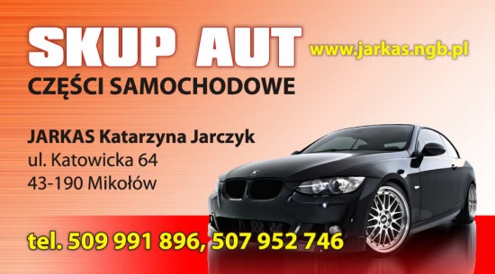 Skup aut auto skup złomowanie samochodów śląsk 509991896